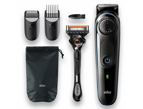 Cortapelos Braun BeardTrimmer 5 BT5341 Negro, Azul