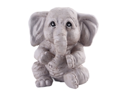 Estatua de elefante para decorar el jardín de tu casa: decorativa y elegante.