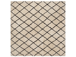 Alfombra de pelo corto BELIANI Midyat de Poliéster Beige 200x200