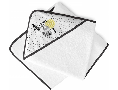 Funda de Baño TANUKI Adventure Awaits (100x100 cm - Negro)