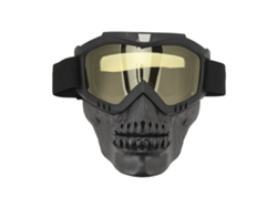 Gafas deportivas para motociclismo al aire libre, color amarillo esqueleto, modelo 836