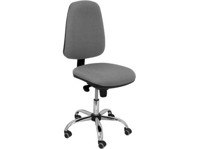 Silla de Escritorio Operativa PIQUERAS Y CRESPO Socovos Gris con ruedas de parqué (Tejido)