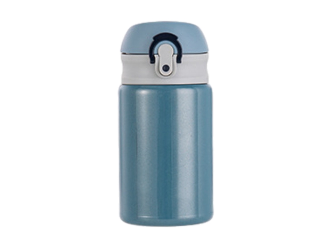 Botella termo de acero inoxidable, apertura con botón, 300ml RNEMITERY