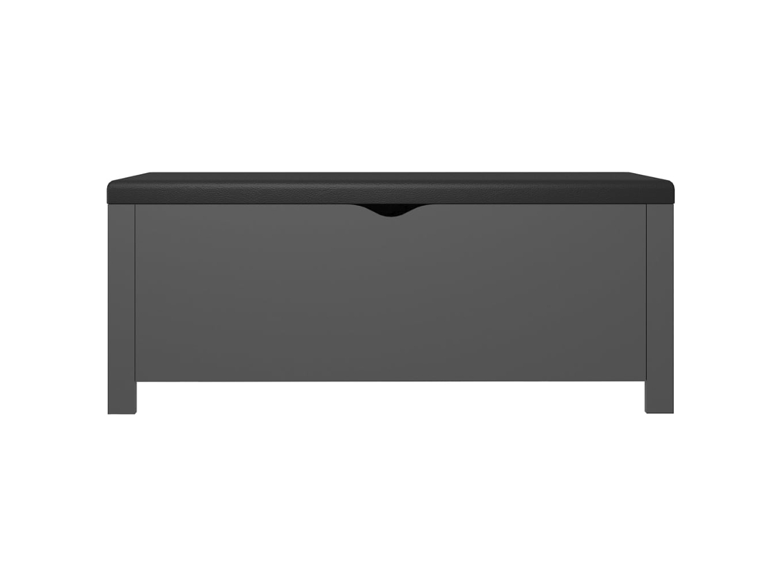 Vidaxl - Silla de paseo con piernas, color gris, 105 x 40 x 45 cm, color limón prelucrado