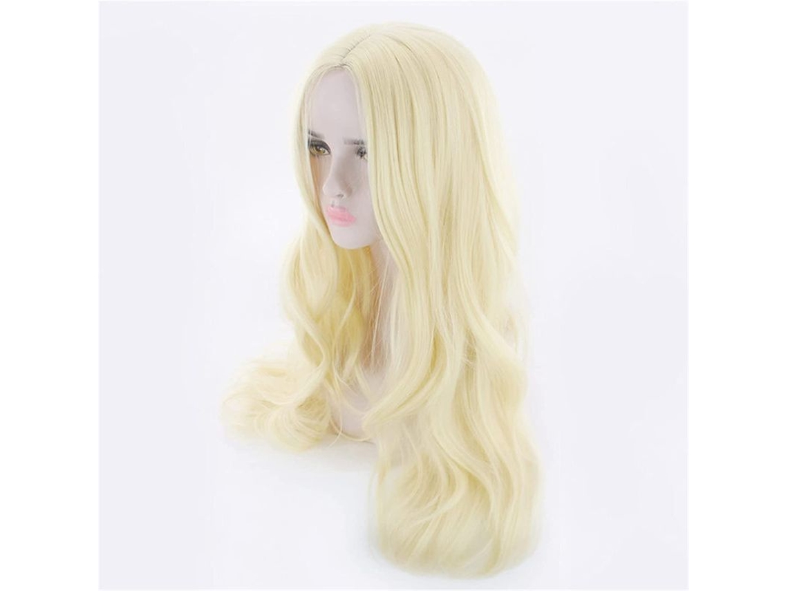 2026altiro-peluca Larga Rizada Roja De 75 Cm (29,5 Pulgadas) Para Mujer, Ideal Para Cosplay Y Fiestas De Halloween.