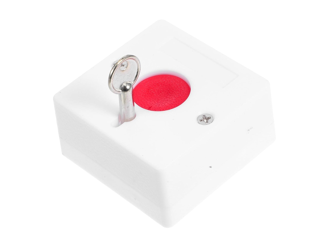 Juego De Alarma Para Inodoro Con Cable De 5 Piezas, Con Botón De Llamada De Emergencia Y Llave, Para Personas Mayores Y Personas Con Movilidad Reducida.