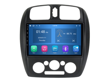 Autoradio 4GB RAM64GB ROM ROVERONE para Mazda 323 BJ 2000 - 2003 CarPlay Android Coche Radio Bluetooth Navegación