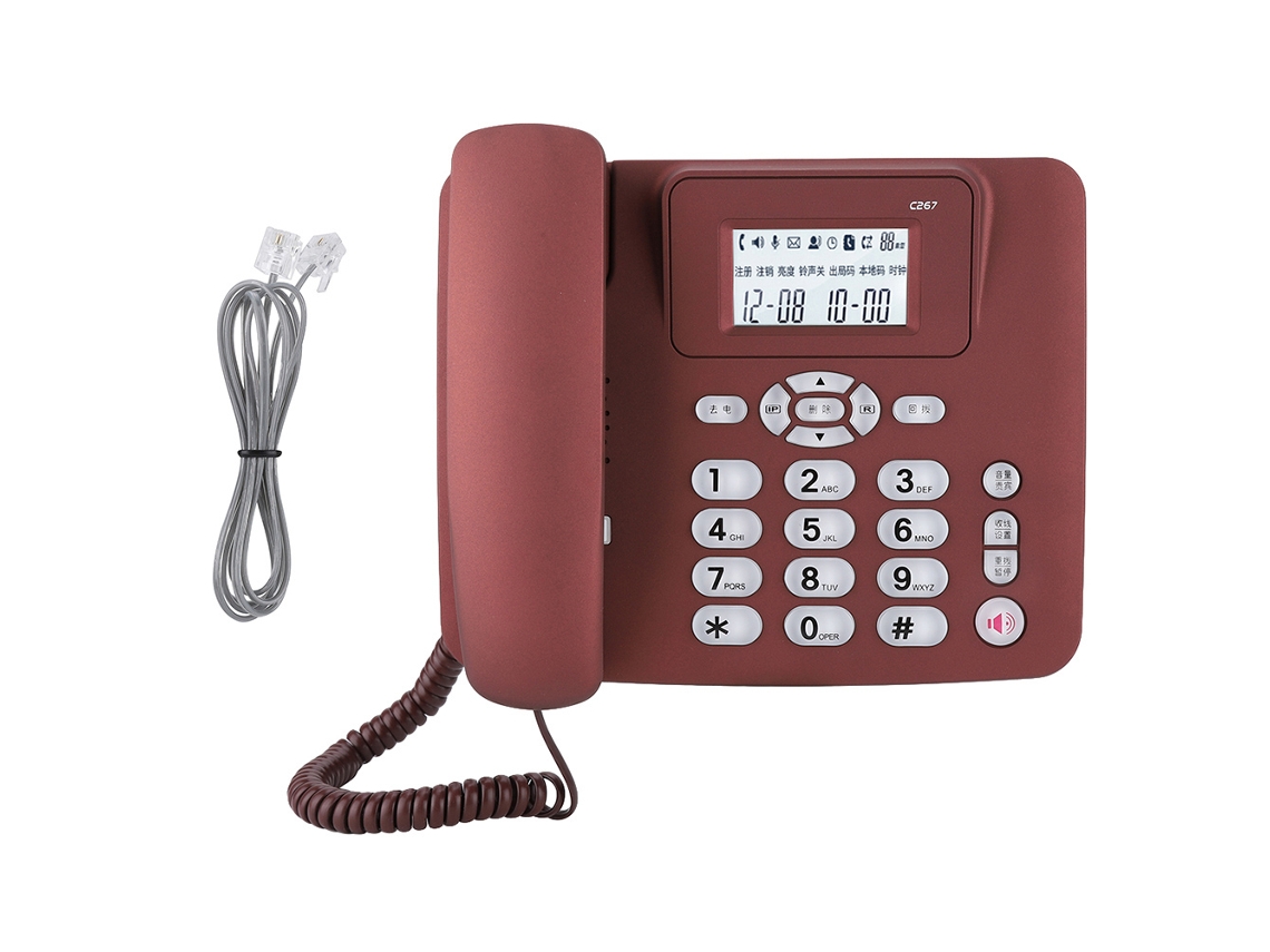 Teléfono fijo inalámbrico (para casa y oficina)