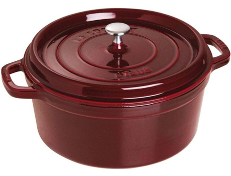 Cacerola STAUB (Rojo - Hierro Fundido - 28 cm)