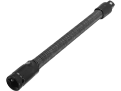 Extensión De Enchufe Flexible Acero Negro Flexibilidad Curva Barra
