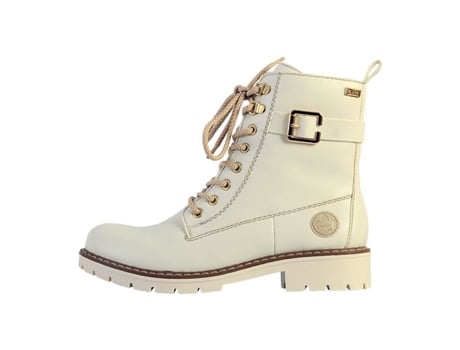 Botas de Mujer RIEKER Raso Blanco (36)