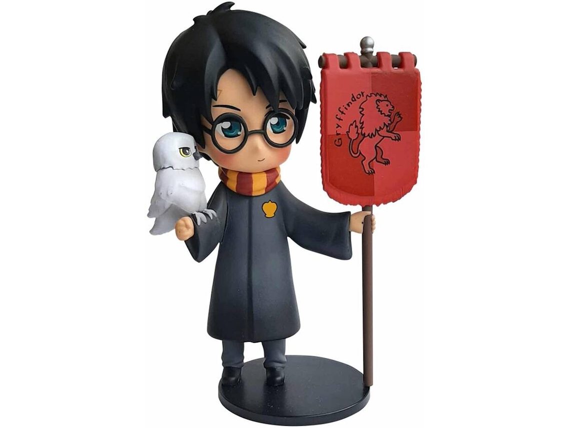Figura PLASTOY Harry Potter com Hedwig e Estandarte Gryffindor 15 cm
