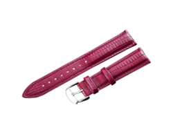 Correa de reloj de piel sintética sencilla y elegante para hombre y mujer (morada)