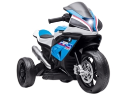 Motocicleta Eléctrica Infantil Bmw Hp4, 18 Meses, Usb, 2,5 Km/h, Azul, 82,5x42x54