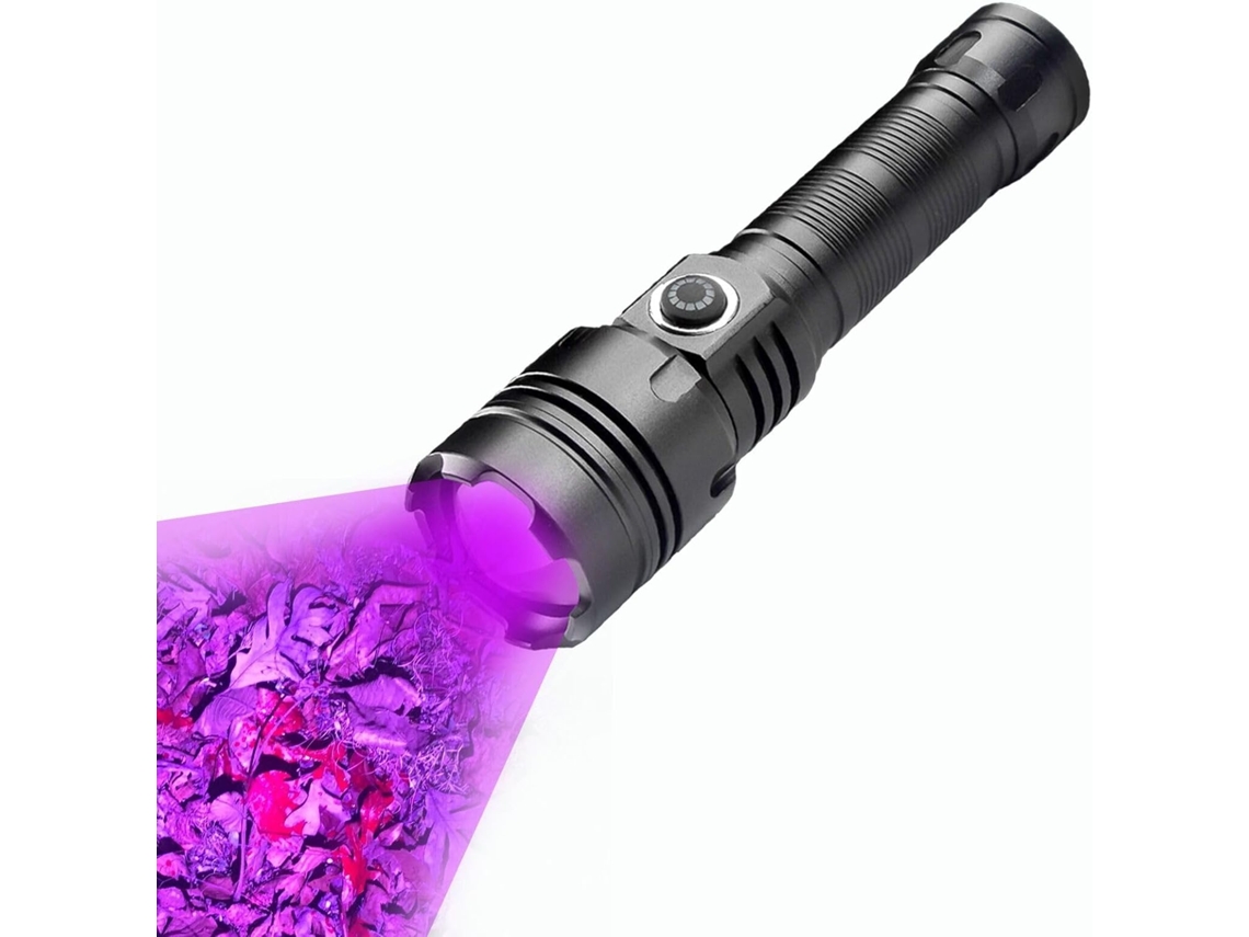 Linterna Recargable De Rastreo De Sangre Para Caza Nocturna, 2000 Lúmenes (negra)