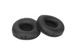 Almofadas De Ouvido 60mm Universal Para Fones De Ouvido Substituição Aumenta Bass Couro Sintético Preto Mst 20