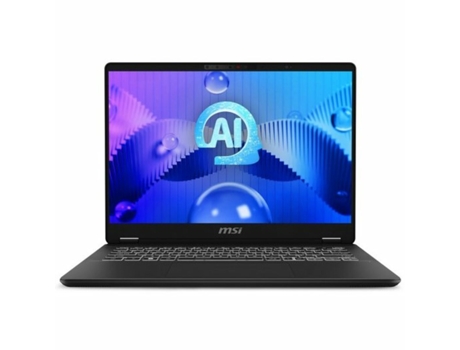 Laptop MSI Prestige 14 AI Evo C1MG-021ES (Gris - 1 TB SSD - 14 - Qwerty Español - 32 GB RAM)