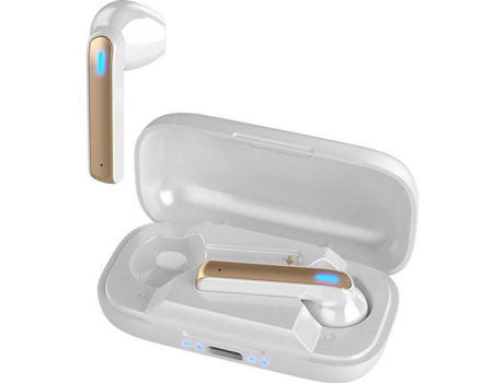 Auriculares CHRONUS BQ021213 (In Ear - Micrófono - Noise Canceling - Blanco)