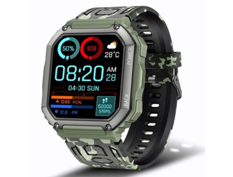 Smartwatch Batería Gran Reproducción de música Rastreador de Fitness Bluetooth Llamadas A45