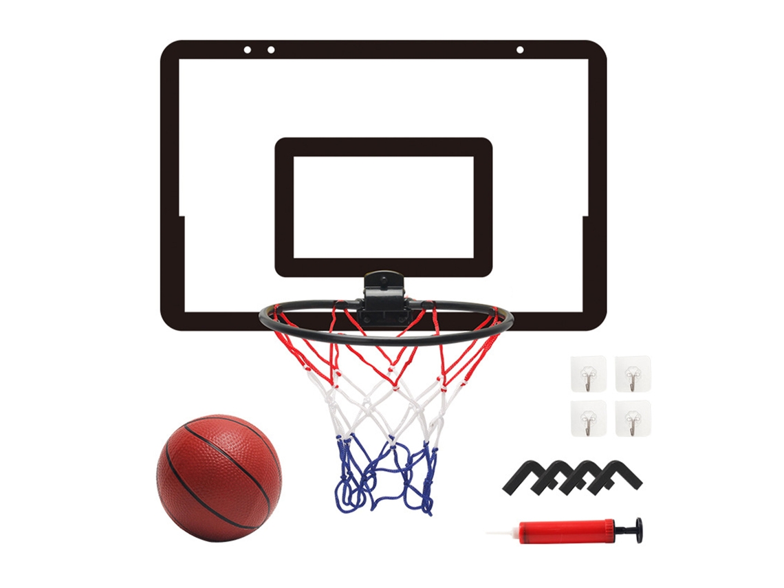 Ats-aro De Baloncesto Mini Interior Sin Perforar Colgante Móvil Para Puerta Niños
