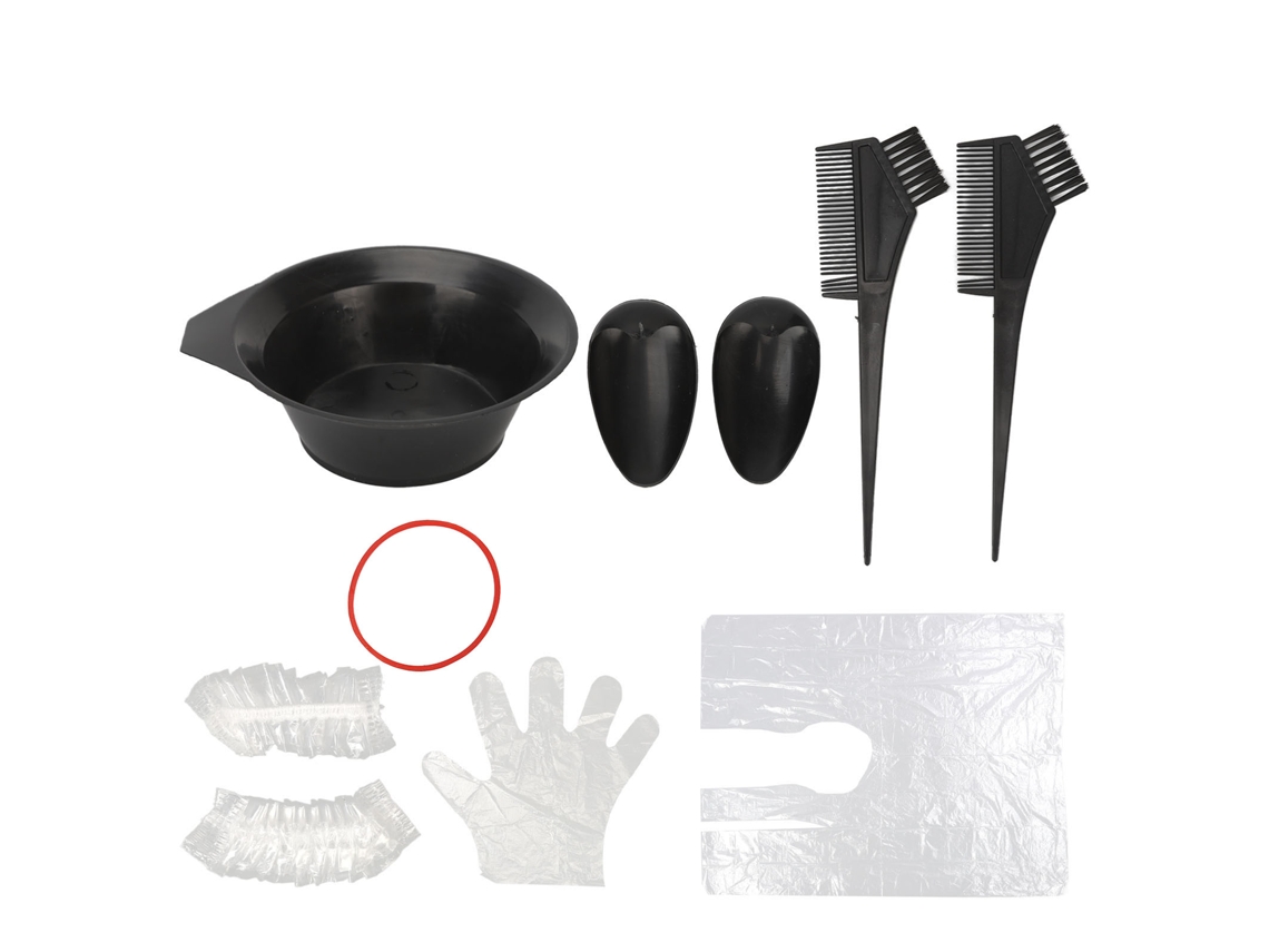 2026 kit de Tinta para Cabelo com Ferramentas Profissionais para Uso em Casa e Salão