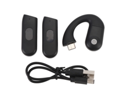 Auriculares Bluetooth 5.5 De Conducción Ósea Con Cancelación De Ruido Y Enc, Batería De Larga Duración, Para Negocios, Correr Y Ciclismo.