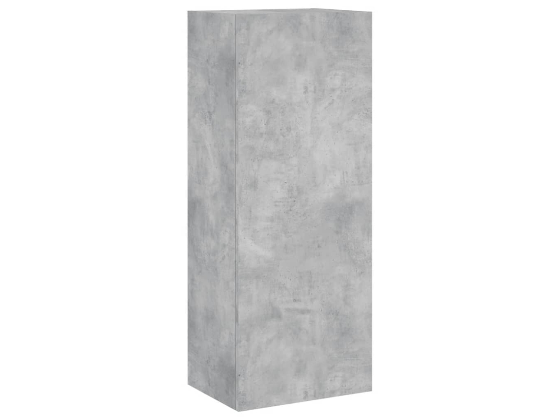 Maison Exclusive - Mueble De Tv De Pared Madera Gris Hormigón 40,5x30x102 Cm