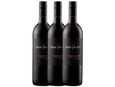 Vino DISTRICT 7 District 7 Cabernet Sauvignon Monterey (0.75 L - 3 unidades)