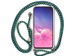 Carcasa con Cordon Samsung Galaxy S10e COOL Antichoque Verde