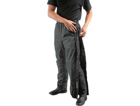 Pantalones para Hombre DIFI Zip Negro para Motociclismo (M)