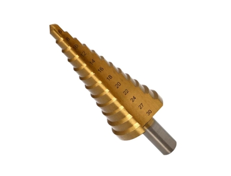 Broca Hss Escalonada Ø 6 a 30 mm WOLFPACK