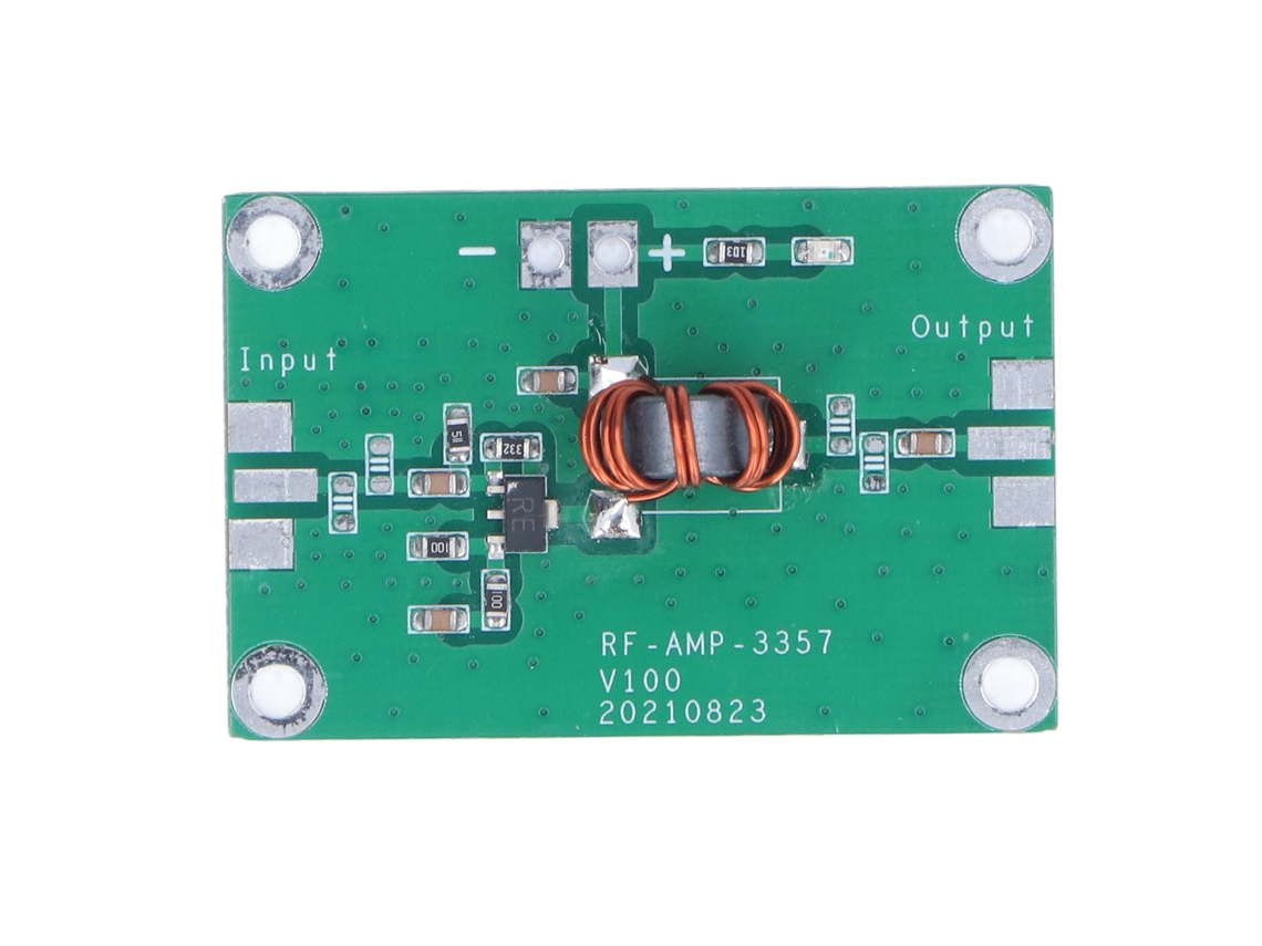 Módulo Amplificador De Alta Frecuencia De 3 A 100 Mhz, 20 Db, Baja Potencia Para Comunicaciones.