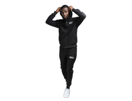 Chándale de Hombre para Fitness PUNCH Chándal Regular Fit Capucha Negro (2XL)
