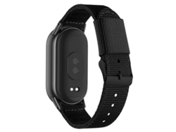 Correa para Xiaomi Smart Band 10/9/8 - Nylon trenzado - Hebilla negra