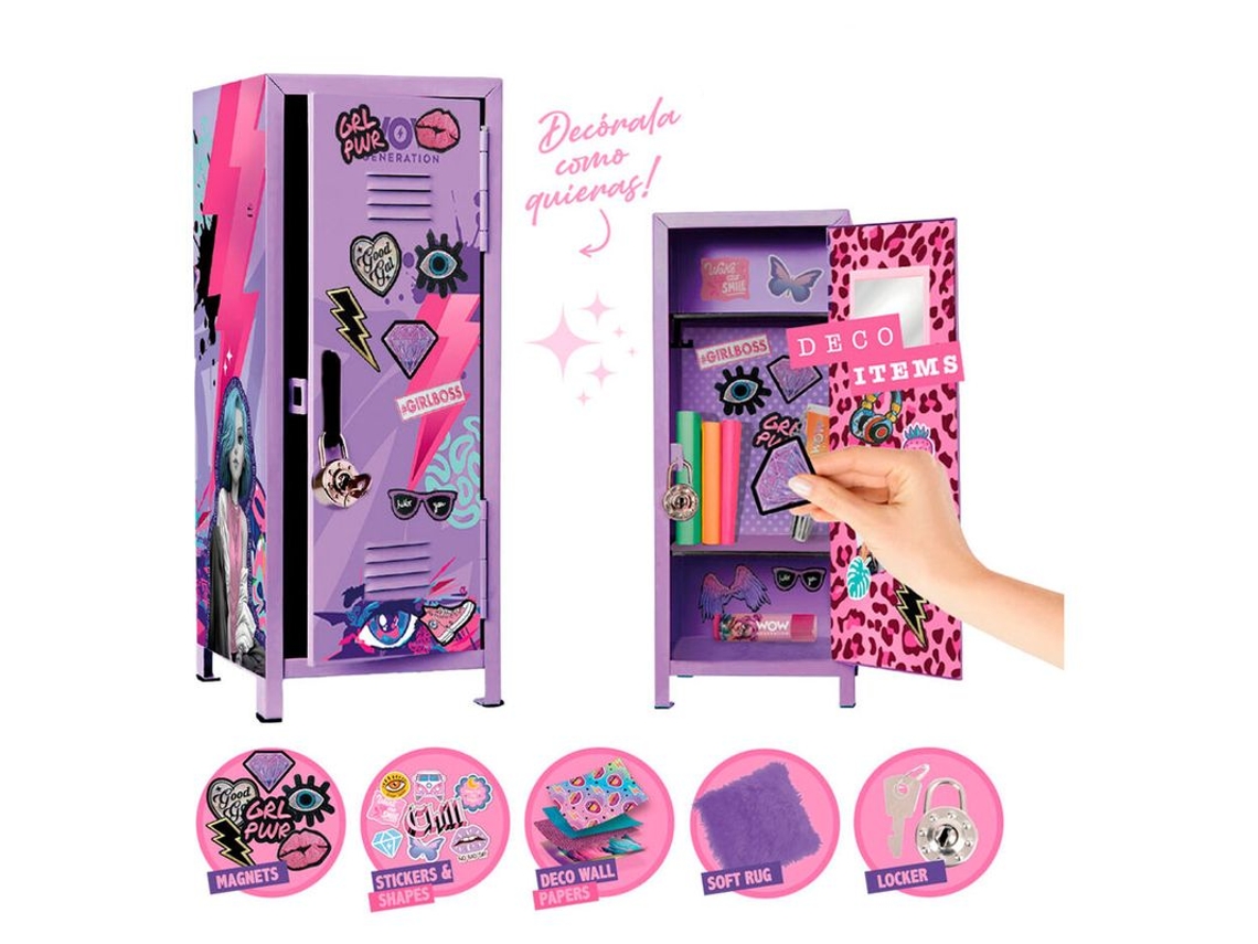 Taquilla Euroswan para niños Metalica Wow Generation Wow00156 Kids Euroswanp25