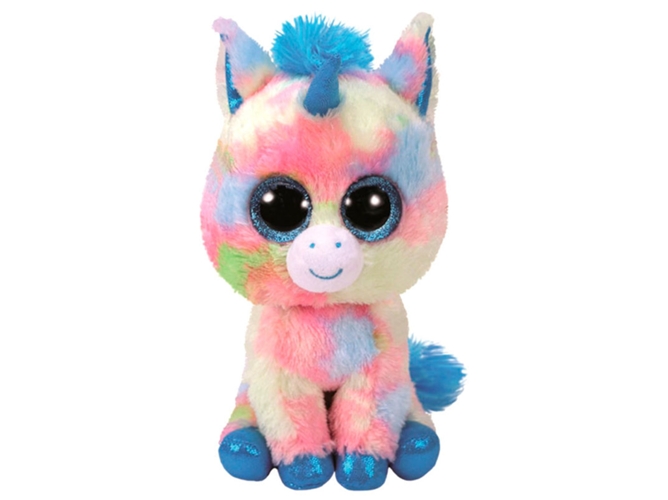 Peluche TY Beanie Boos Blue Unicorn 23 cm