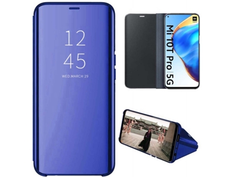 Carcasa Xiaomi Mi 10T / Mi 10T Pro TUMUNDOSMARTPHONE Clear View Azul