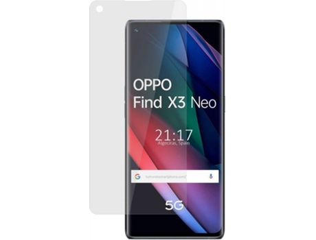 Protector de Pantalla Oppo Find X3 Neo 5G TUMUNDOSMARTPHONE Hidrogel