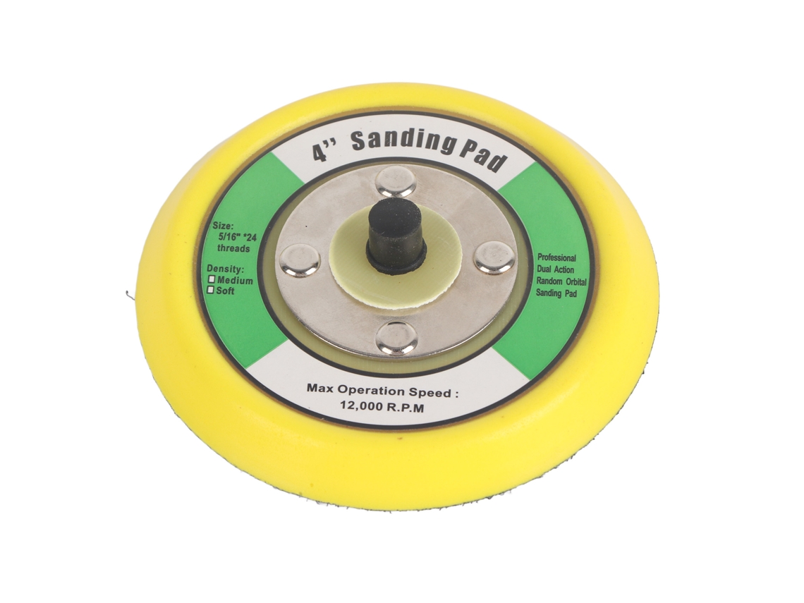 Soporte Para Disco De Lijado Redondo De 4 Pulgadas, Soporte Universal Para Discos De Lijado Para Máquinas Pulidoras, Placa Base.
