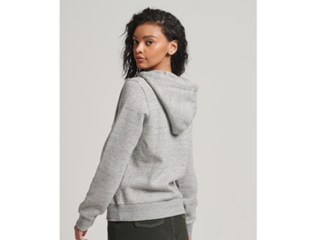Sudadera con capucha para mujer SUPERDRY Logo vintage (S)
