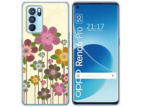 Carcasa Oppo Reno 6 Pro 5G TUMUNDOSMARTPHONE Dibujos