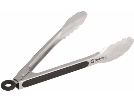 Utensilio de Cocina para Camping OUTWELL Locking Grill Tongs (Acero inoxidable - 4 x 3,5 x 27 cm)