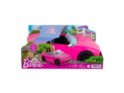 BARBIE Carro Descapotável 2 Lugares (Edad Mínima: 3 Años - 34,5 x 18,5 x 14 cm)