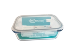 Vidro De Forno My Kitchen 1520 Ml Com Tampa