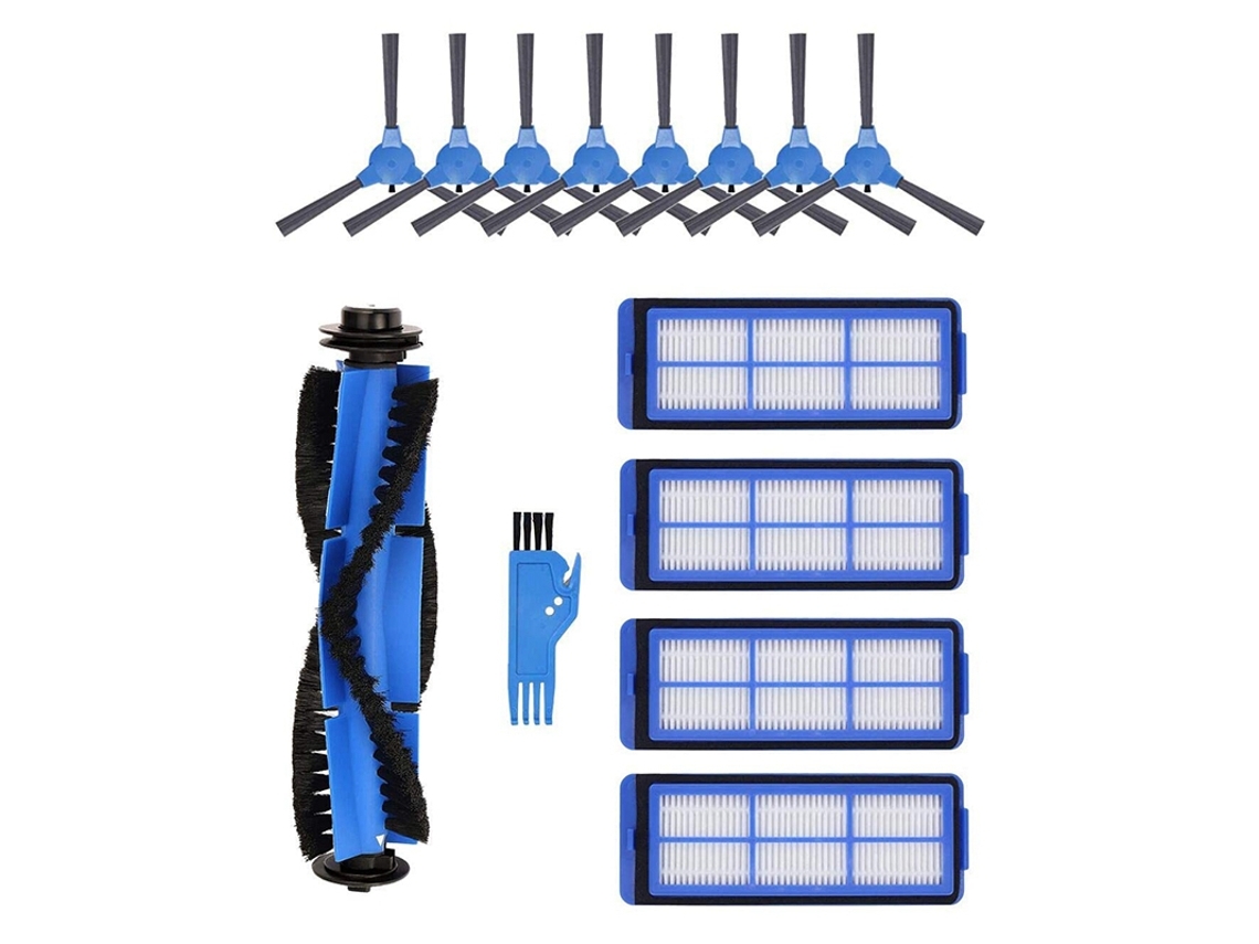 Piezas de repuesto para Eufy Robovac 11S Max /30C Max /15C Max accesorios filtros de aspiradora, cepillos laterales, cepillo rodante