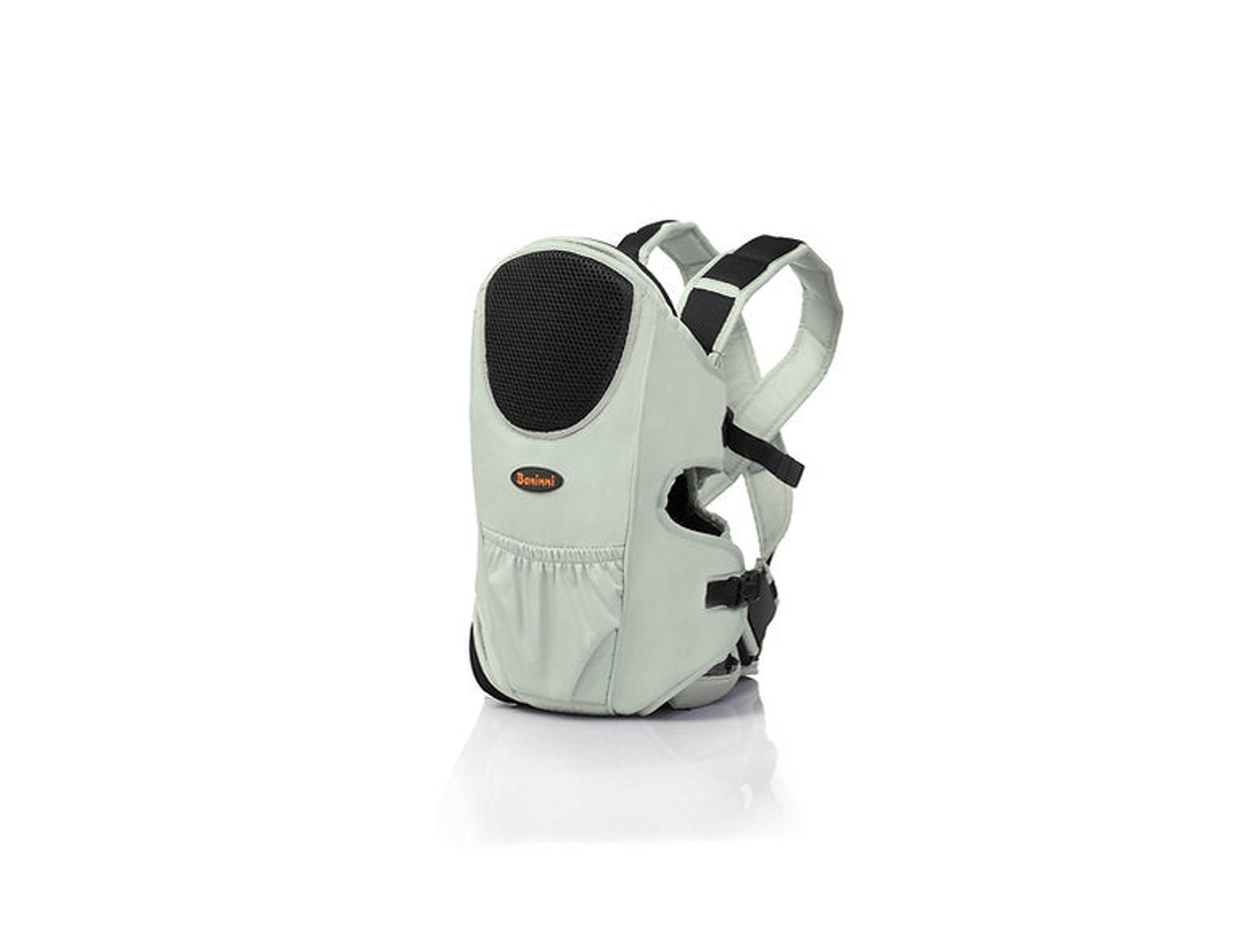Portabebés Sacco Prestigio Gris Negro Baninni