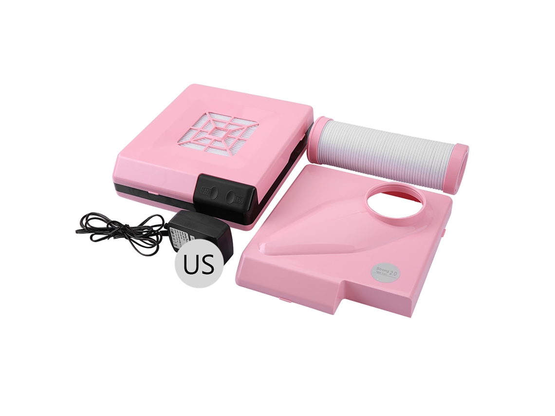 Aspirador de pó para unhas Rebe 2 em 1 com potente 60W
