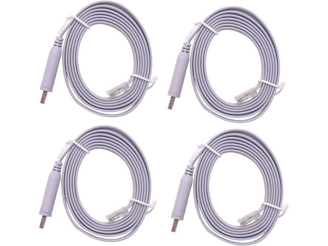 Cable De Consola Usb A Rj45 (4 Unidades) 744664241835
