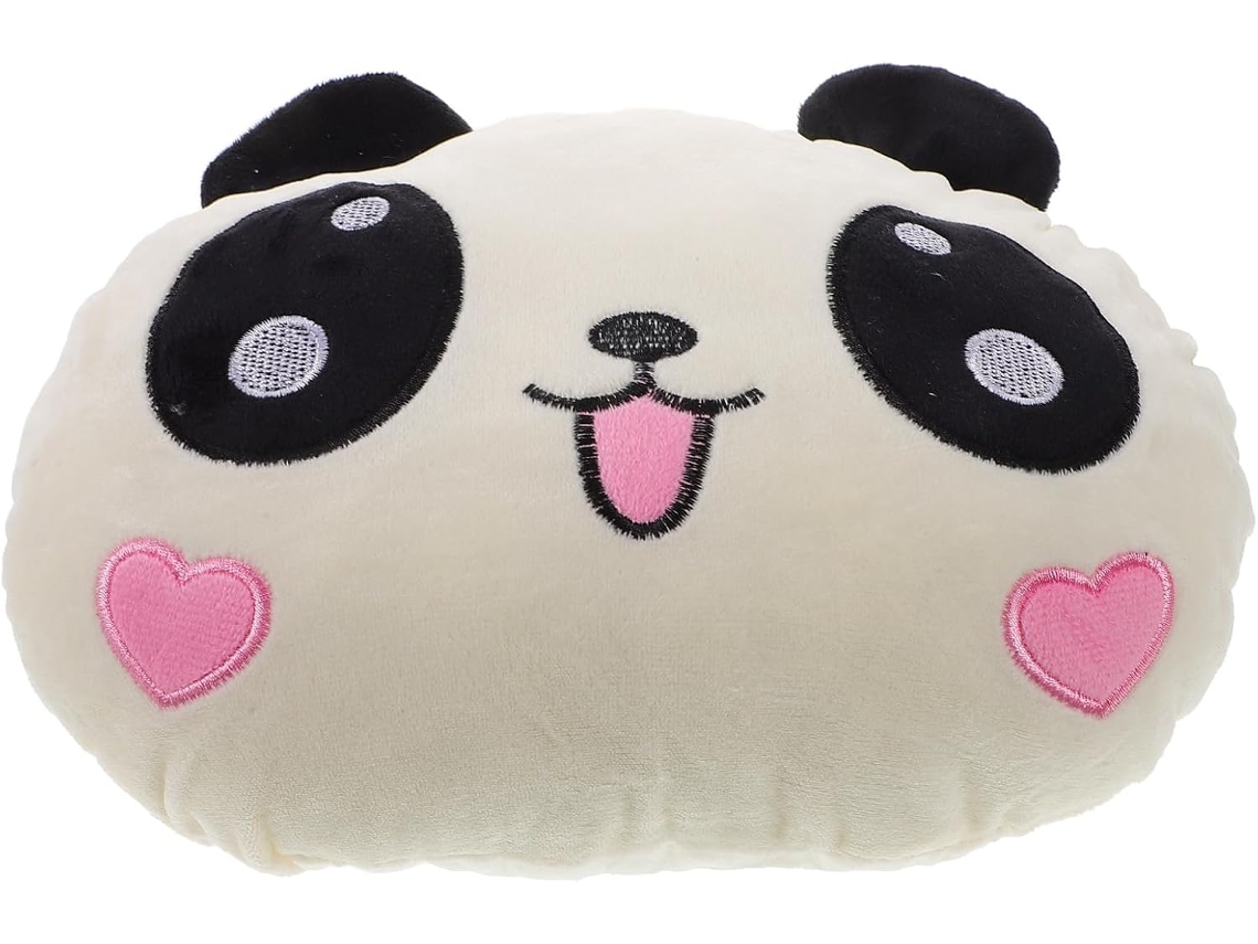 Almofada De Pescoço Ciieeo Em Formato De Panda, Capa Lavável Para Carro, Escritório E Sofá, Design Fofo.