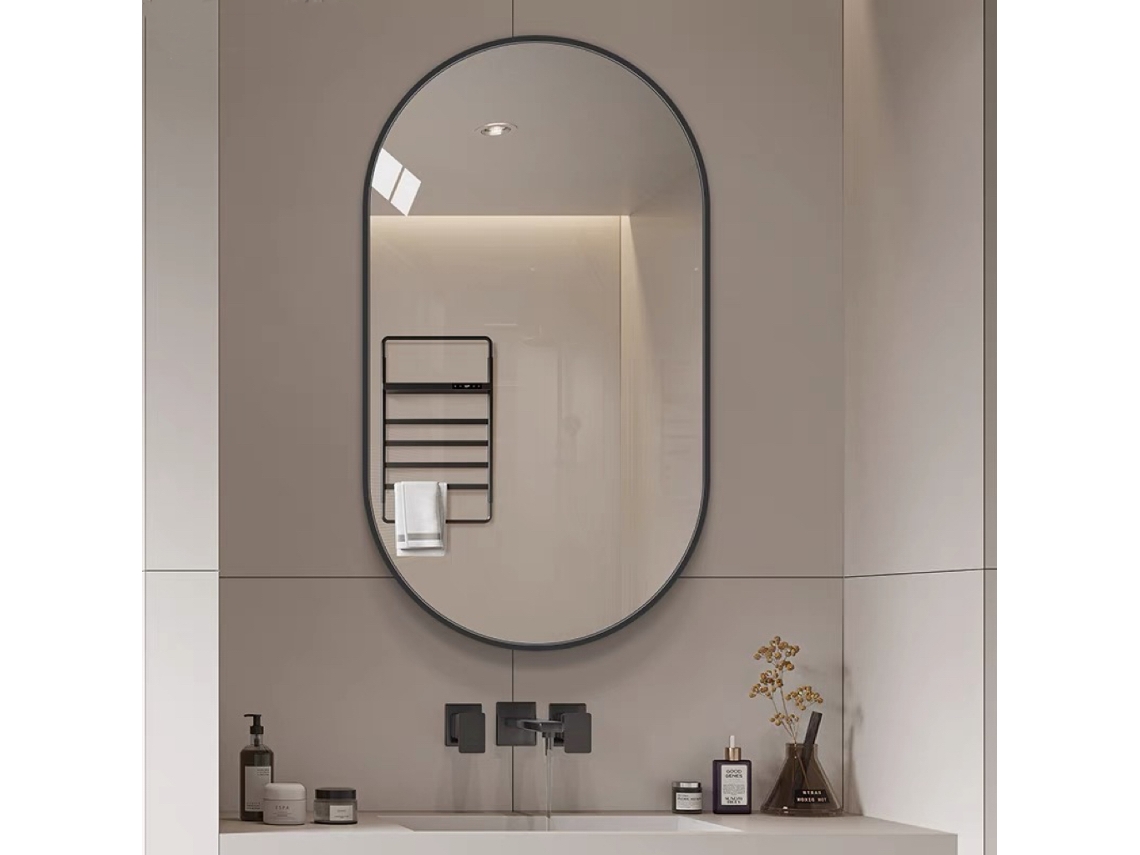 Espejo de baño elíptico flexible de 50 x 80 cm BGA STORE